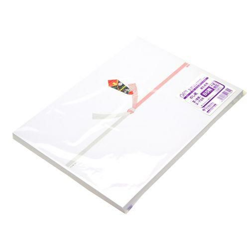 のし紙 B5判 十本結切 京/100枚×5冊入