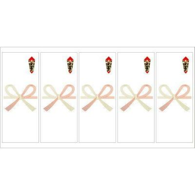 シール札紙 無字/50片×5冊入