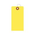 カラー荷札 中 黄 一穴 2000P/2000枚×1箱