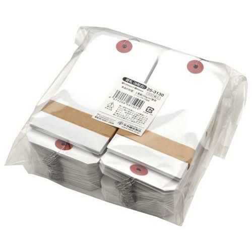 荷札 大 白 一穴 1000P/1000枚×1箱