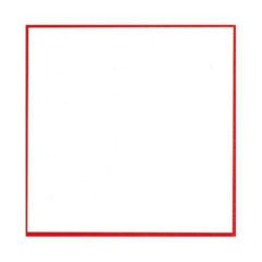 敷紙 4号 赤枠 厚口/100枚×5冊入