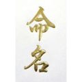 札紙 命名 金箔 短寸/100枚×5冊入