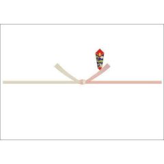 のし紙 B4判 五本結切 山/100枚×5冊入