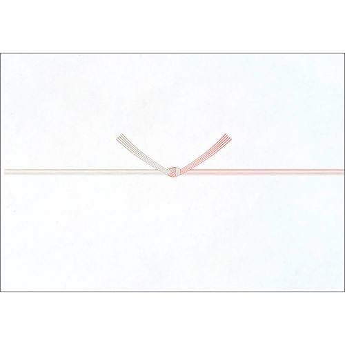 のし紙 本中判 五本結切 のし無し 山/100枚×5冊入