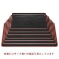 お盆 一休木目盆黒天朱尺2寸 NS加工