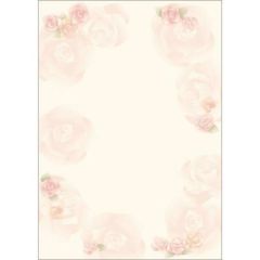 デザインペーパーフラール ロージー/10枚×5冊入