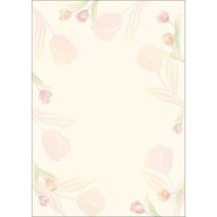 デザインペーパーフラール チューリップ/10枚×5冊入