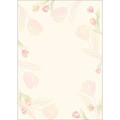 デザインペーパーフラール チューリップ/10枚×5冊入