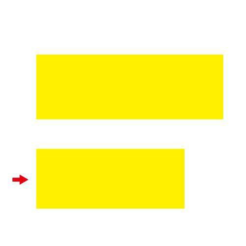 黄カード 長型 中/50枚×10冊入