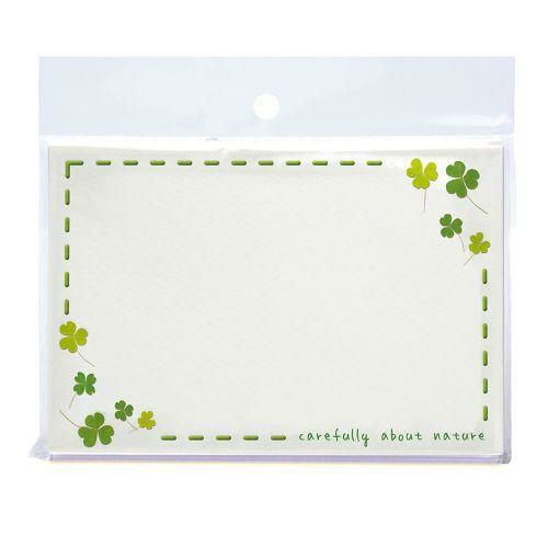 ショーカード はがきサイズ クローバー/30枚×5冊入