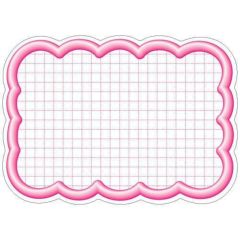 抜型カード 立体枠 雲 大 ピンク/50枚×5冊入