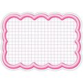 抜型カード 立体枠 雲 大 ピンク/50枚×5冊入