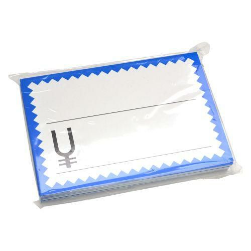 カード 中 ブルー枠 ￥/50枚×5冊入