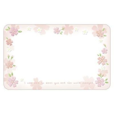 ファンタジーカード チェリーピンク/15枚×5冊入