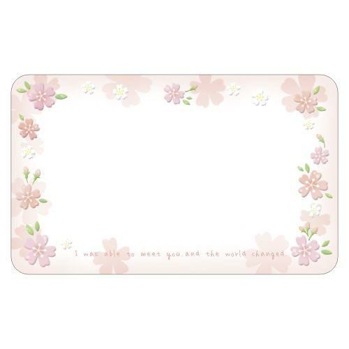 ファンタジーカード チェリーピンク/15枚×5冊入