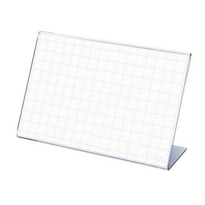 カード立 L型 PET・トーメイ/10個入1箱