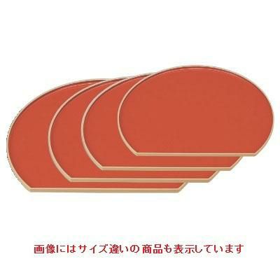 半月盆 半月会席盆白木内朱尺2寸