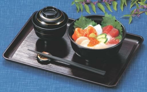 お盆 新ハケ目盆溜尺4寸 NS加工