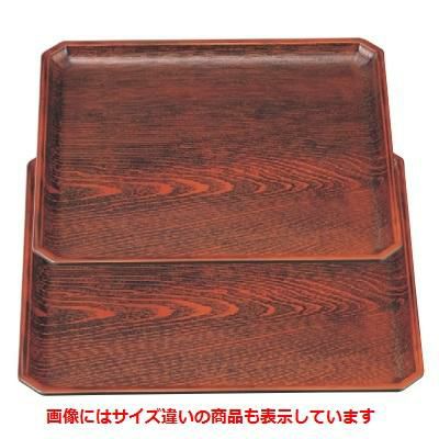 お盆 正角木目隅切盆栃尺0寸