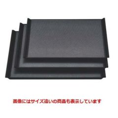 お盆 泉都荒筋盆シルバー渕黒尺4寸 キング塗 NS加工