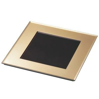 御膳 尺1寸角懐石プレート溜/金煌