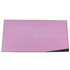 長手盆 尺2寸会席長手隅折盆ピンク雲流渕黒 ハ-ド塗