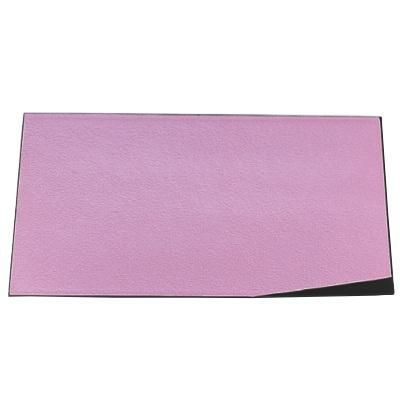 長手盆 尺2寸会席長手隅折盆ピンク雲流渕黒 ハ-ド塗