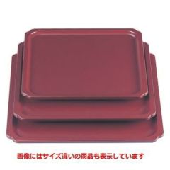 お盆 瑞宝角盆銀朱尺1寸 NS加工