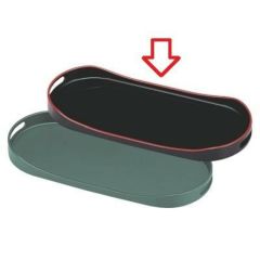 トレー コーヒートレー黒天朱