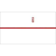 のし紙 豆判8号 赤棒 京/100枚×10冊入