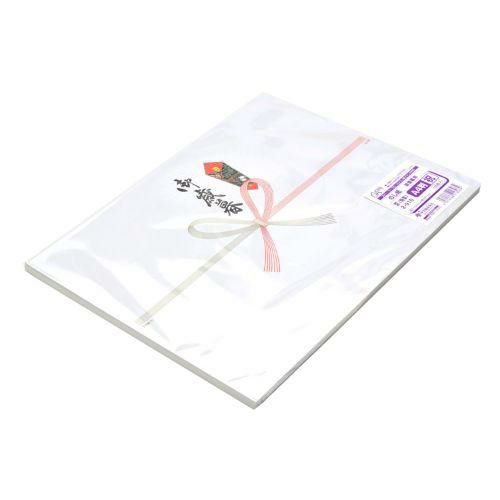 のし紙 A4判 祝 御歳暮 京/100枚×5冊入