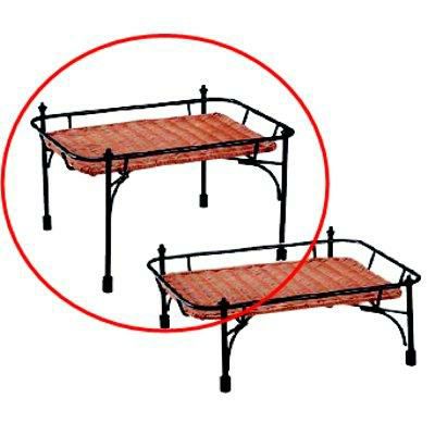 プリート 積み重ねスタンド角 ブラウンセット DS515‐25‐BR 高