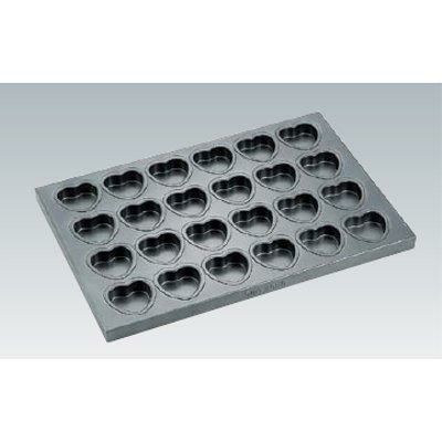 シリコン加工ハート型天板 24面 SN9213