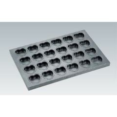 シリコン加工ハート型天板 24面 SN9213