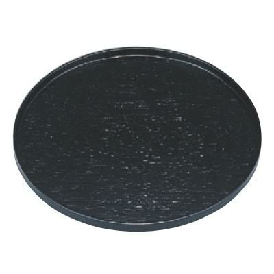 丸盆 尺0寸丸盆黒