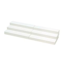 スライド式ひな段 ホワイト/1台