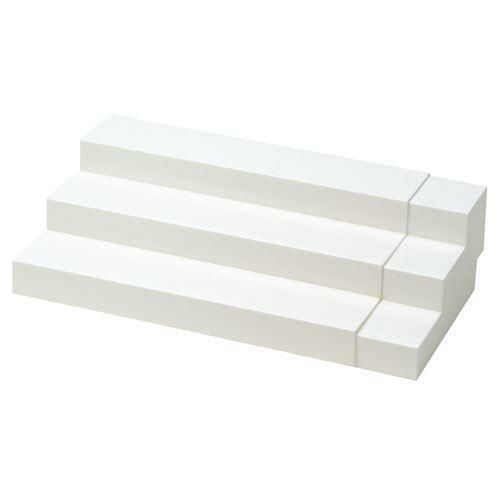 スライド式ひな段 ホワイト/1台