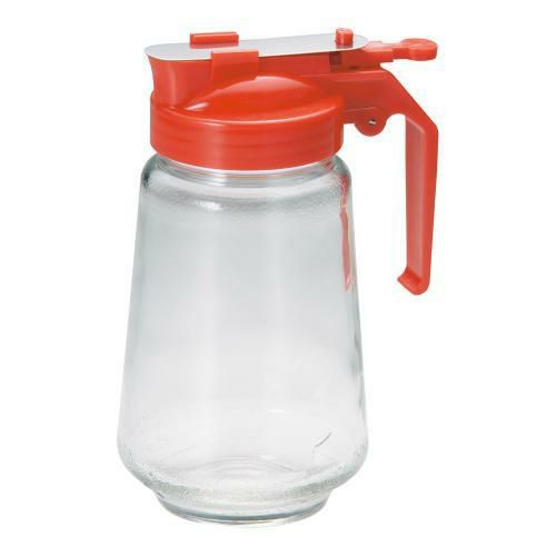 ガラス製 焼肉タレ入 350cc 赤