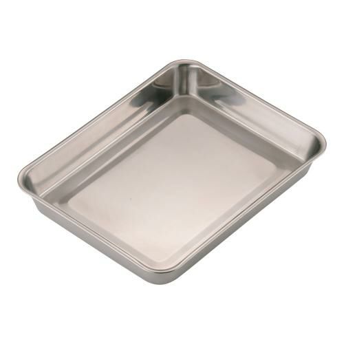 ステンレス浅型角バット 15枚取