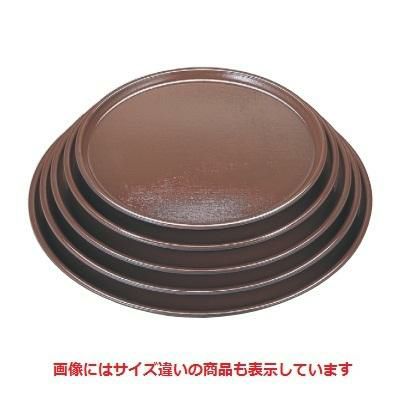 丸盆 丸盆ブラウン布目尺4寸 NS加工