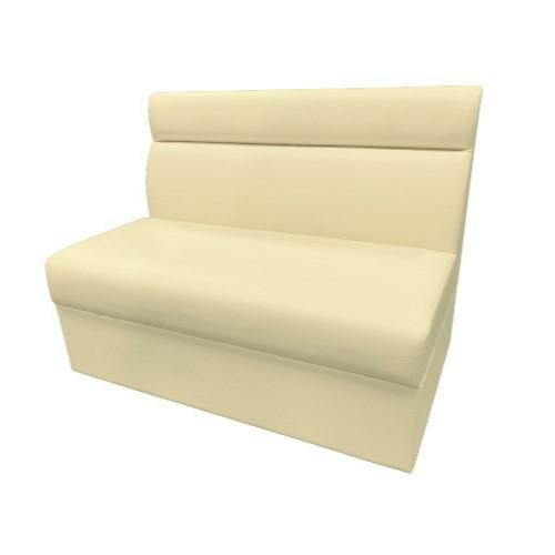 TB オリジナル ボックスソファ W1000 ホワイト レザー 幅1000×奥行600×高さ750mm