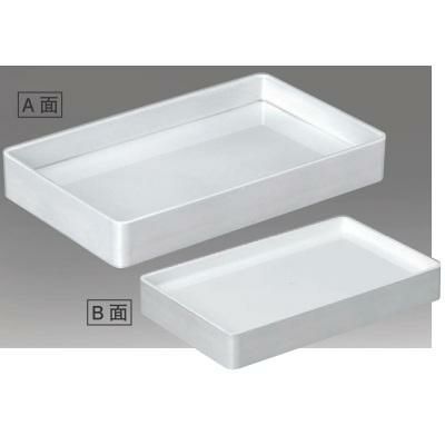 番重 新デリカ両面番重尺2寸総ホワイト雲流