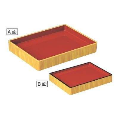 番重 長手両面番重白木内朱尺2寸