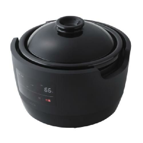 SR-E111 【長谷園×siroca】全自動炊飯土鍋 かまどさん電気 3合炊き 幅300×奥行300×高さ188mm