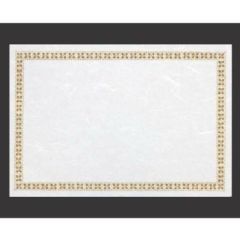 敷紙 尺3寸長手和紙敷マット(100枚単位)小花菱