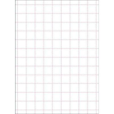 POP用紙 大 白 アミ目入/50枚×1冊