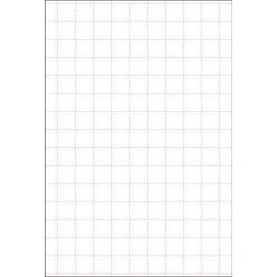 POP用紙 みの判 白 アミ目入/50枚×1冊