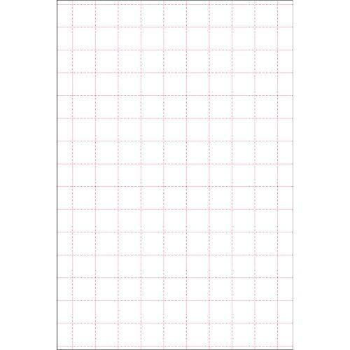 POP用紙 みの判 白 アミ目入/50枚×1冊