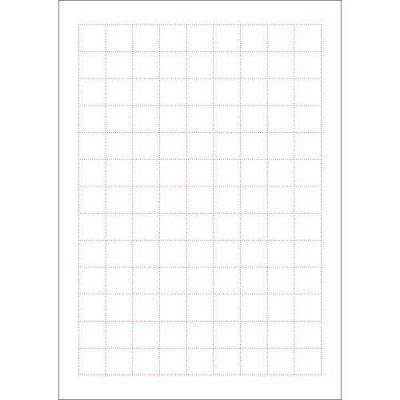 POP用紙 A4判 無字/50枚×1冊