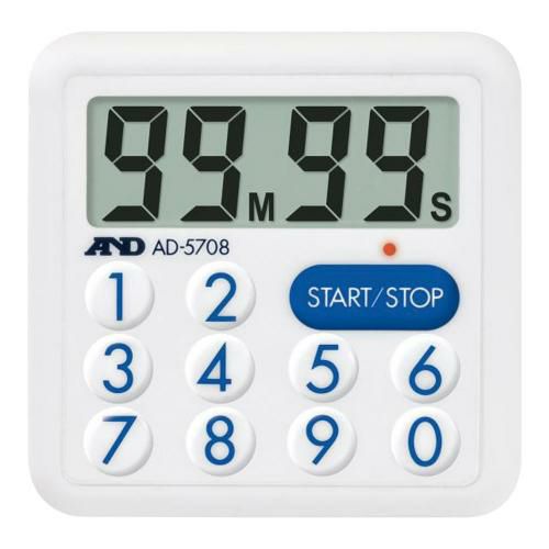 防滴タイマー(99分99秒計) AD-5708